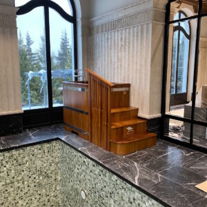 купель с подогревом улица