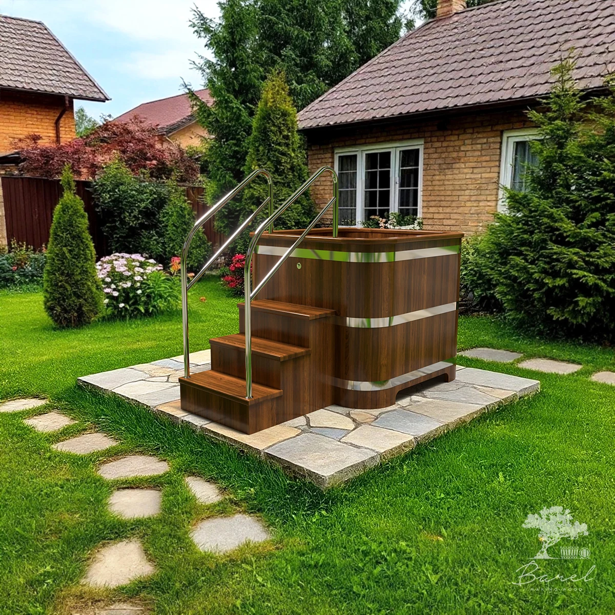 Купель прямоугольная (KU253)