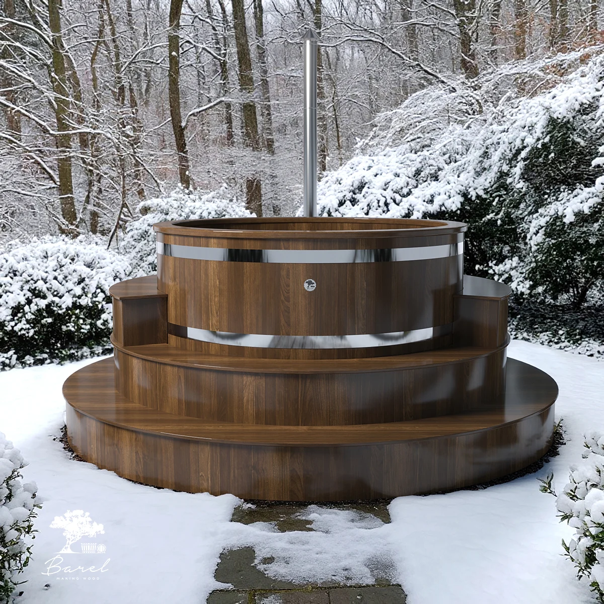 Купель уличная круглая (KU246)