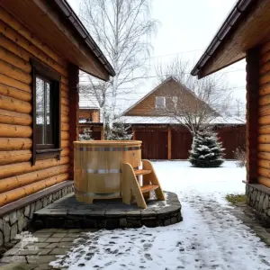 Купель уличная круглая (KU255)