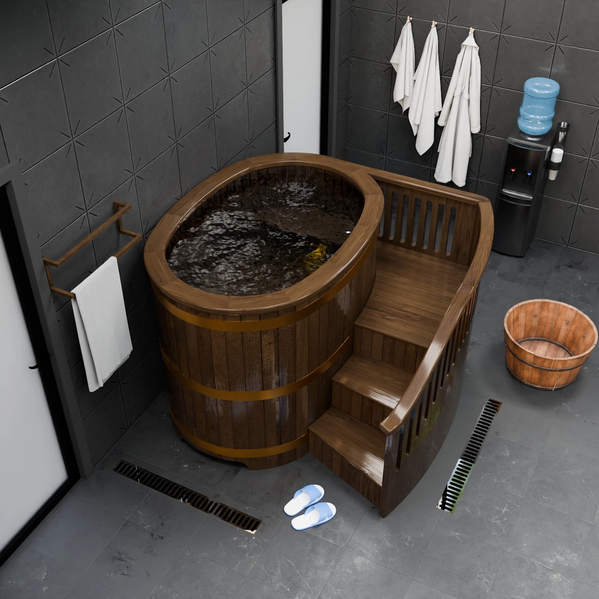 Купель овальная (KU258)