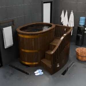 Купель овальная (KU258)