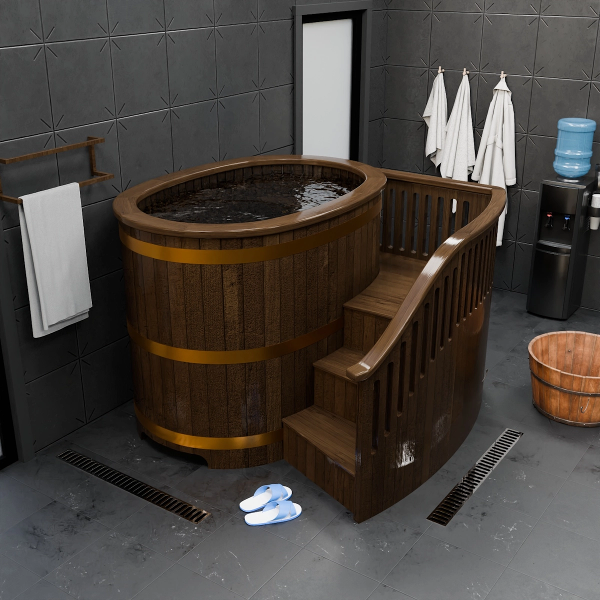 Купель овальная (KU258)